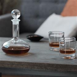 Simon Pearce Modern Classic Ascutney Whiskey Glasses Boxed - Set of 2|