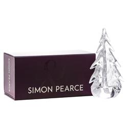 Simon Pearce Modern Classic Glass Bubble Evergreen Tree - 8"|