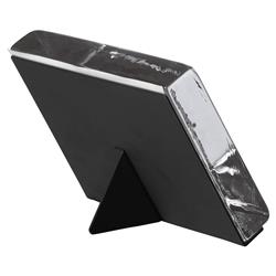 Simon Pearce Modern Classic Woodbury Horizontal Glass Photo Block Frame - 4x6|