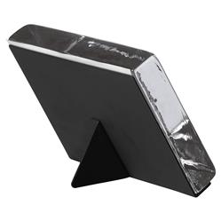 Simon Pearce Modern Classic Woodbury Vertical Glass Photo Block Frame - 4x6|