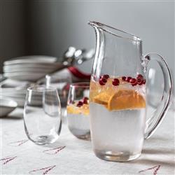 Simon Pearce Modern Classic Addison Glass Pitcher - Large|