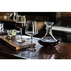 Simon Pearce Modern Classic Madison Glass Wine Decanter|
