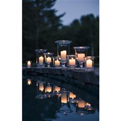 Simon Pearce Modern Classic Revere Glass Hurricane - Large|