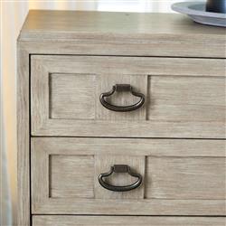 Sarabeth Modern French Brown Wood Bachelor Chest|