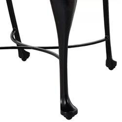 Provance Modern Ancient Earth White Cushion Outdoor Dining Side Chair|