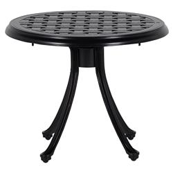Provance Modern Ancient Earth Outdoor Round Side Table|