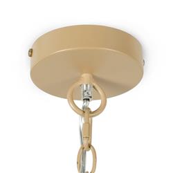 Palecek Everly Coastal Beach Woven Natural Abaca Rope Pendant|