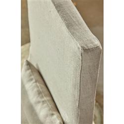 Carrie Modern Beige Upholstered Slipcovered Dining Parsons Side Chair - Set of 2|