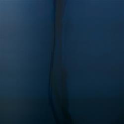 Nala Coastal Beach Natural Burlap Shade Navy Blue Glass Table Lamp|