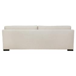 Cisco Home Loft Modern Classic Cream Cotton Upholstered Sofa - 84 inch|