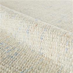 Naturals Tobago Coastal Beach Ivory Blue Jute Solid Rug - 5'x8'|