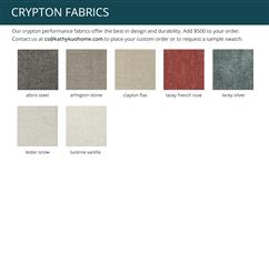 Cisco Home Crescent Modern Classic Cream Leather Round Upholstered Arm Chair|