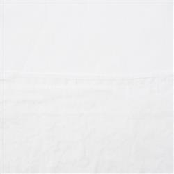 Cisco Home Federico Modern Classic White Linen Slip Cover Wing Back Arm Chair|