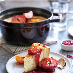 Staub Grenadine Red 2.75 Quart Cast Iron Round Cocotte Pot|