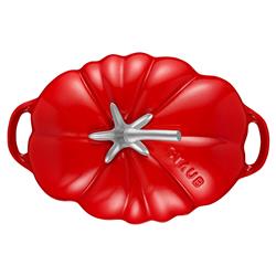 Staub Cherry Red 3 Quart Cast Iron Tomato Cocotte Pot|