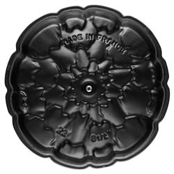 Staub Green Cast Iron 5.5 Quart Artichoke Cocotte Pot|