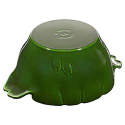 Staub Green Cast Iron 5.5 Quart Artichoke Cocotte Pot|