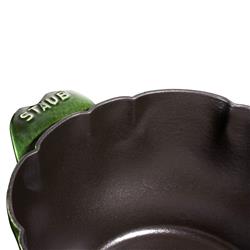 Staub Green Cast Iron 5.5 Quart Artichoke Cocotte Pot|