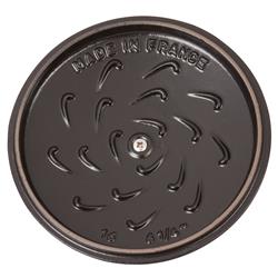 Staub Dark Blue 1.6 Quart Cast Iron Rice Cocotte Pot|