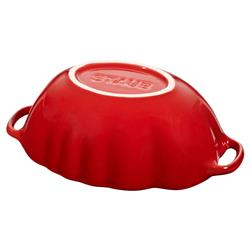 Staub Red 0.5 Quart Ceramic Tomato Cocotte Pot|