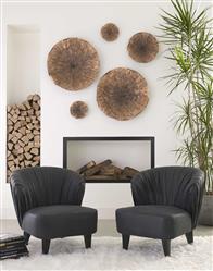 Danica Modern Copper Lotus Wall Art - Small|