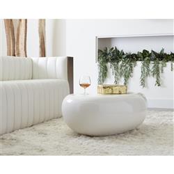 Maxim Modern Classic Resin Outdoor Block Coffee Table - Small|