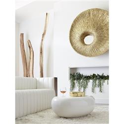 Maxim Modern Classic Resin Outdoor Block Coffee Table - Small|