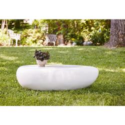 Maxim Modern Classic Resin Outdoor Block Coffee Table - Small|