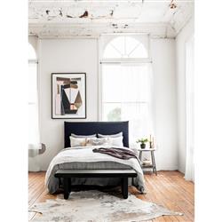 Brantley Rustic Lodge Dark Brown Cowhide Rug - 5'x7'|