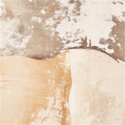 Brantley Rustic Lodge Natural Brown Cowhide Rug - 5'x7'|