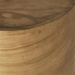 Khalil Rustic Lodge Light Brown Wood Bronze Iron Curved Sideboard|