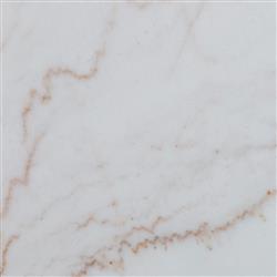 Perry Modern Classic White Marble Top Iron Round Dining Table - Small - 42"W|