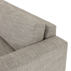 Samira Modern Classic Beige Performance Corner Sectional - 118"|