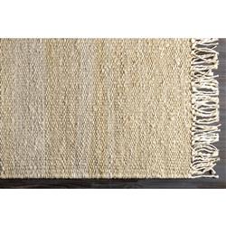 Selina Coastal Beach Natural Jute Woven Rug - 4'x6'|