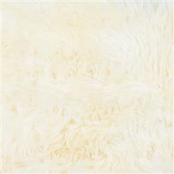 Nylah Modern Classic Ivory Sheepskin Rug - 6'x8'|