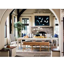 Ariah Coastal Beach White Upholstered Wicker Rattan Bench|