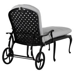 Provance Ancient Earth White Cushion Outdoor Chaise Lounge|