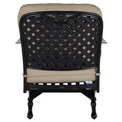 Provance Ancient Earth Beige Sunbrella Outdoor Spring Lounge Chair|