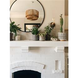 Isabella Coastal Beach Natural Brown Jute 2 Tier Pendant|