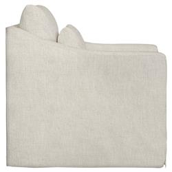 Cisco Home Rebecca Coastal Off White Slipcovered Swivel Club Arm Chair|