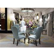 Mamounia Modern Classic White Marble Fretwork Plinth Pedestal - 48"|