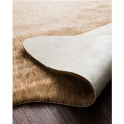 Grand Canyon Rustic Lodge Tan Brown Faux Hide Rug - 3'10"x5'|