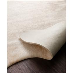 Grand Canyon Rustic Lodge Ivory Faux Hide Rug - 3'10"x5'|