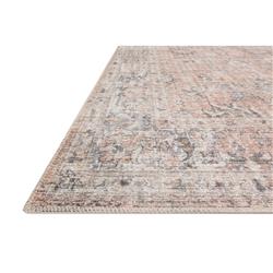 Skye Global Bazaar Blush Pink Floral Patterned Rug - 3'6"x5'6"|