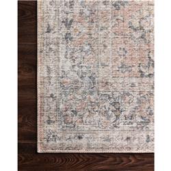 Skye Global Bazaar Blush Pink Floral Patterned Rug - 3'6"x5'6"|