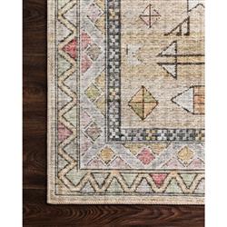 Skye Global Bazaar Yellow Gold Geometric Patterned Rug - 3'6"x5'6"|