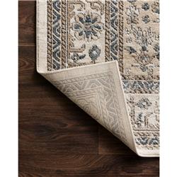 Teagan French Country Brown Floral Patterned Rug - 3'4"x5'7"|