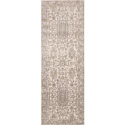 Teagan Global Bazaar Beige Patterned Rug - 3'4"x5'7"|