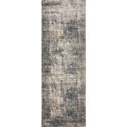 Teagan Modern Classic Grey Blue Abstract Patterned Rug - 3'4"x5'7"|