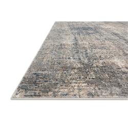 Teagan Modern Classic Grey Blue Abstract Patterned Rug - 3'4"x5'7"|